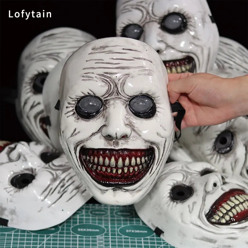 Horror The Exorcist Smiling Demon Face Mask