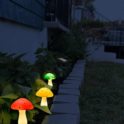 Solar Waterproof Mushroom Light