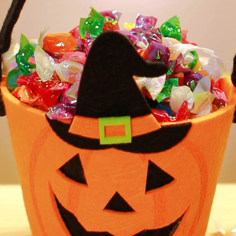 Halloween Theme Candy Bucket Bag