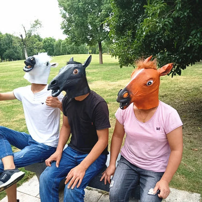 Horse Head Mask Headgear
