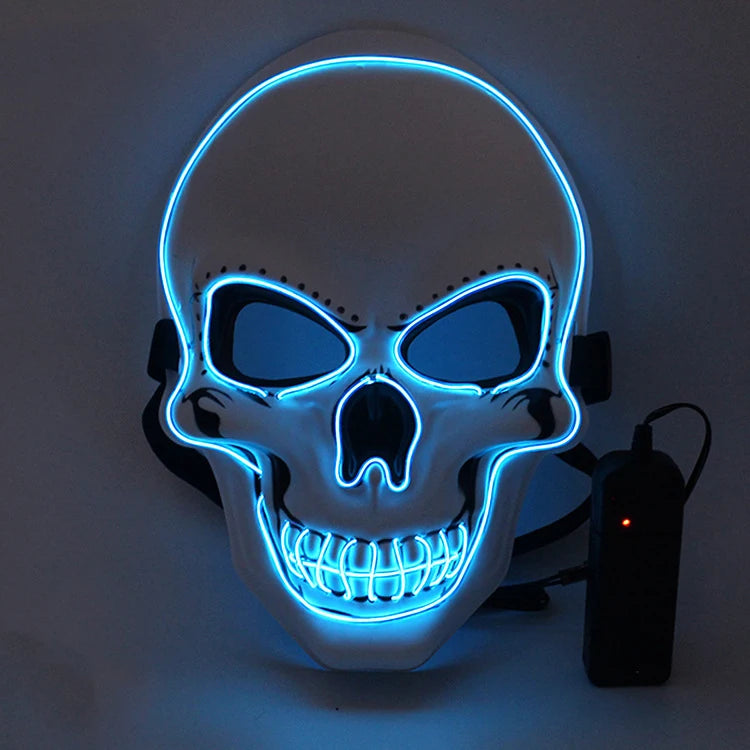 Skull Mask LED Cold Light