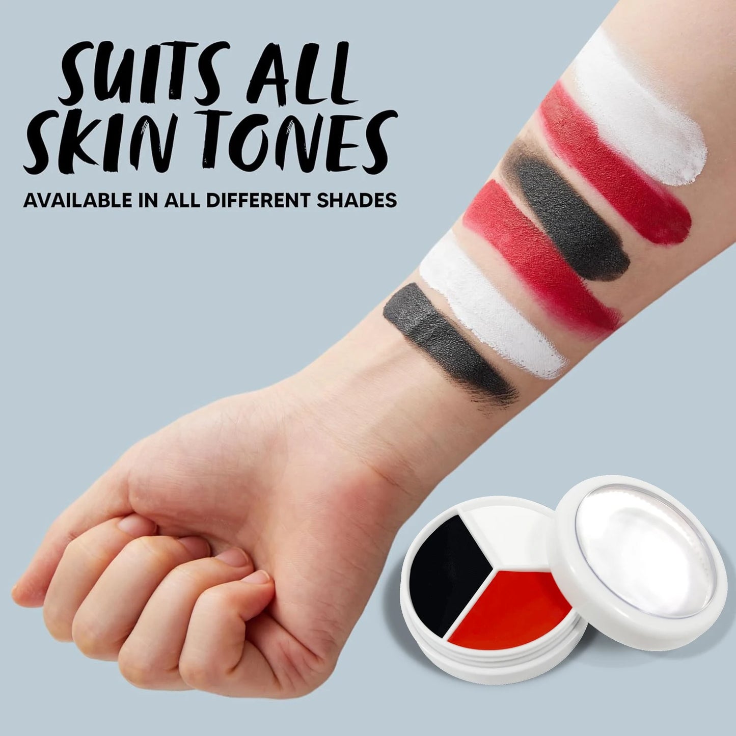 Halloween Makeup Palette Face Body Paint