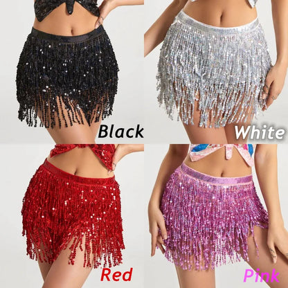 Latin Dance Hula Short Skirt Dress