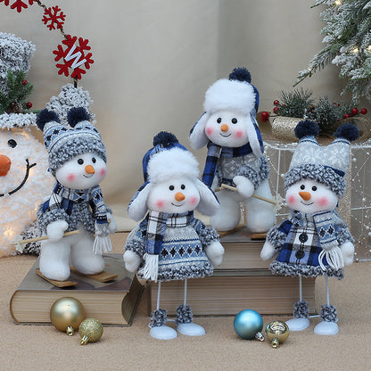 Large Christmas Snowman Dolls Decortion