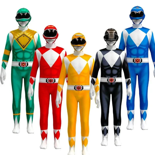 Adult Morpher Superhero Samurai Sentai Shinkenger Rangers
