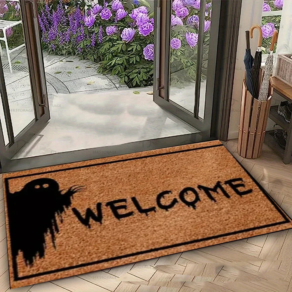 Jack-o'-lantern Halloween Doormat Door Mat