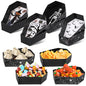 12/24Pcs Halloween Paper Food Serving Trays