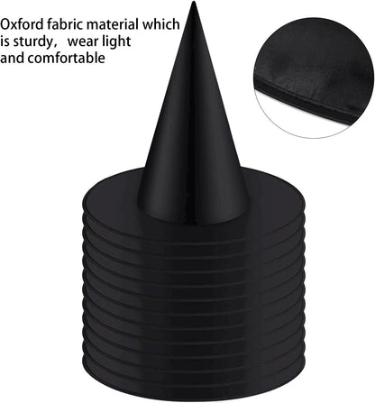 12pcs Halloween Witch Hat Cap