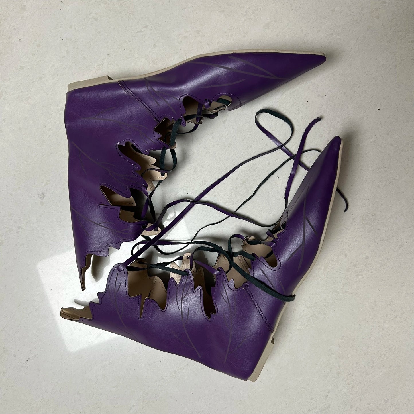 Medieval Gothic Retro Elf Witch Boots
