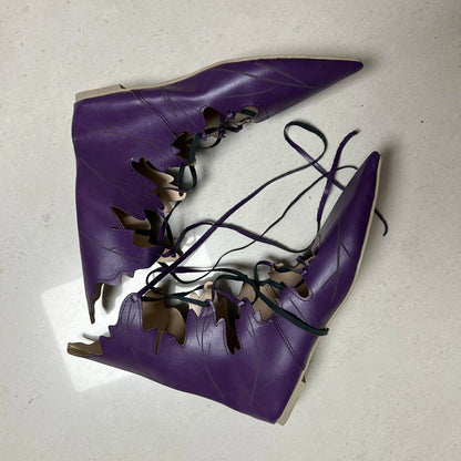 Medieval Gothic Retro Elf Witch Boots