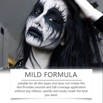 Halloween Party Liquid Face and Body Paint Black 120ml