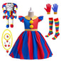 Kids Pomni Cosplay Costume