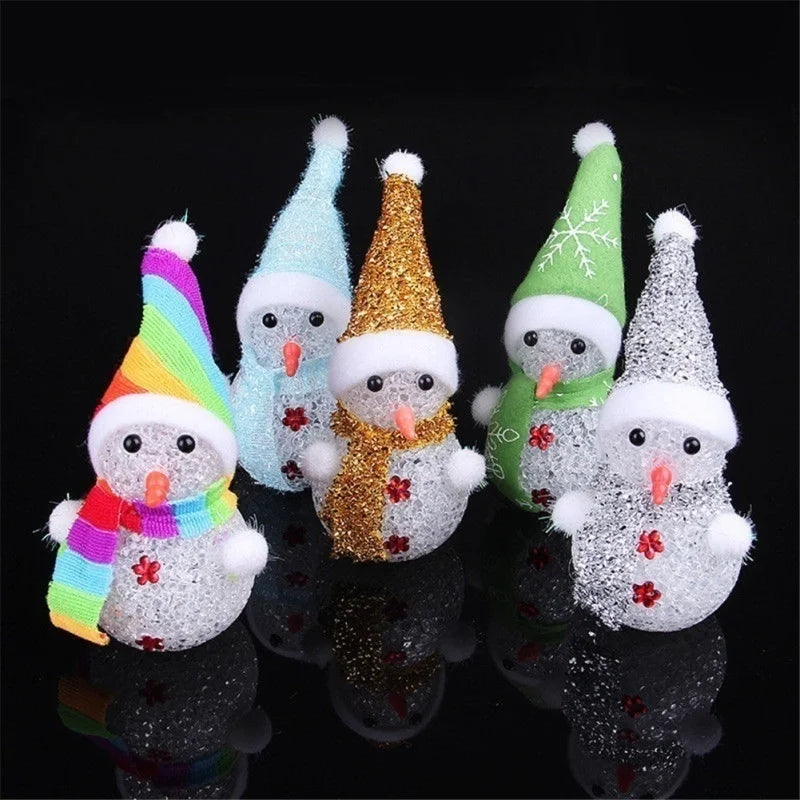 New Xmas Snowman Santa Claus Gift LED