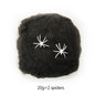Artificial Spider Web White Stretchy Cobweb Glow