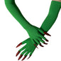 Cool Halloween gloves Green Ghost claws