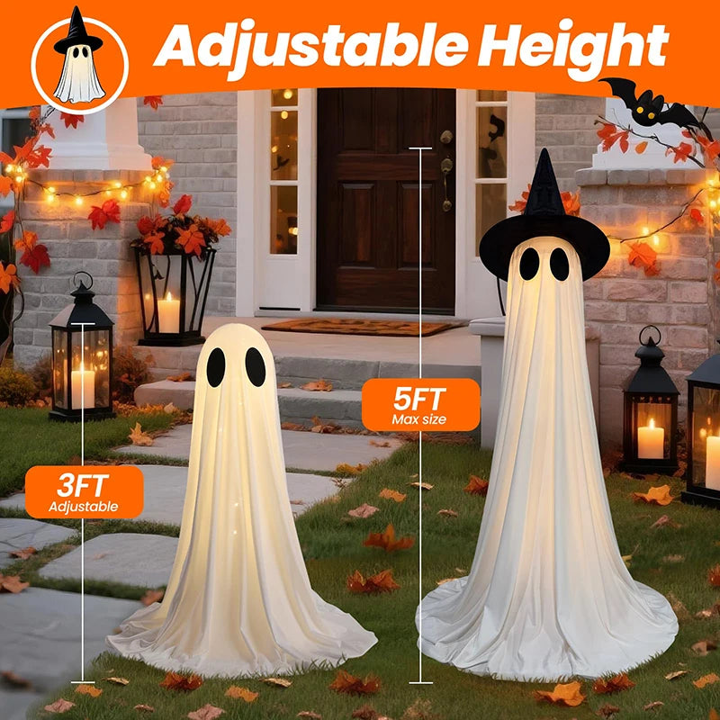 Halloween glowing ghost decoration