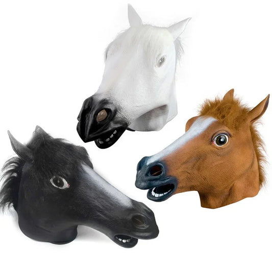Horse Head Mask Headgear