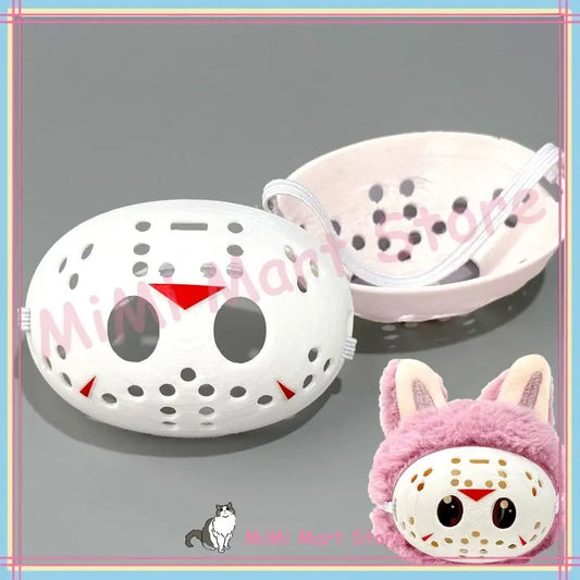 For 17cm Labubu Mask Doll Accessories