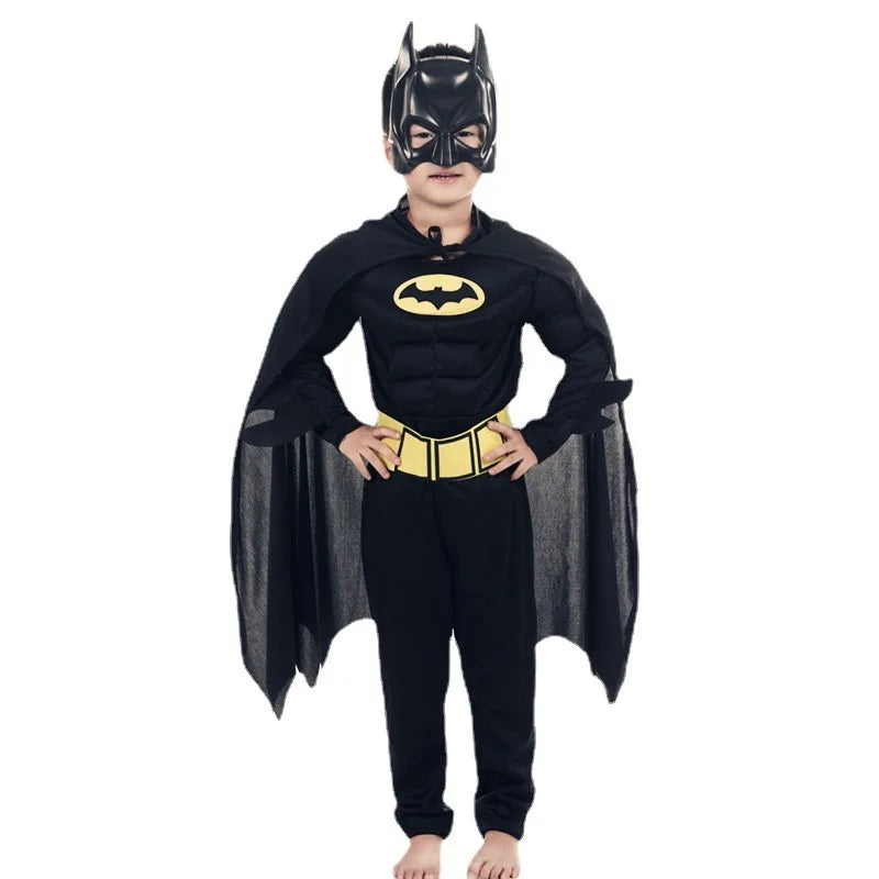 Kids boy Batman Costume with Mask