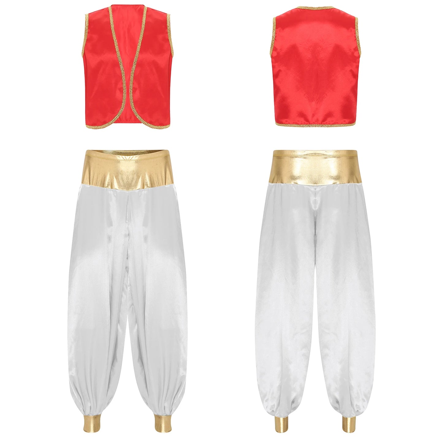 Men Arabian Prince Outfit Aladin Cosplay Costume