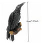 Fake Raven Resin Statue Bird Crow