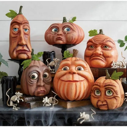Ghost Party Mutated Pumpkin Head