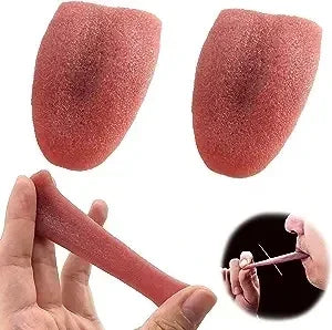 Silicone fake tongue