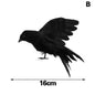 Halloween Decoracion Simulation Black Crow