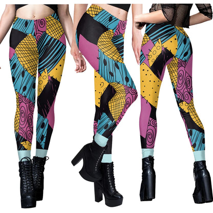 Women Slim Jumpsuit Catsuit Zentai Bodysuit Gothic Leggins