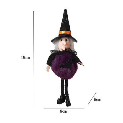 Witch Ghost Plush Doll Pendant for Kids 1/2pcs - Festivewarehouse™