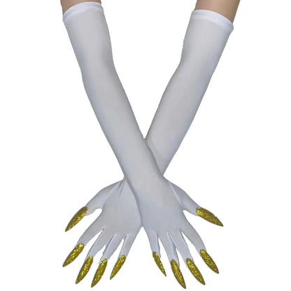 Cool Halloween gloves Green Ghost claws