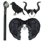 Maleficent Neck Dress Girls