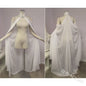 Women Medieval Shawl Cape Chiffon Gothic Wicca RobeCostume