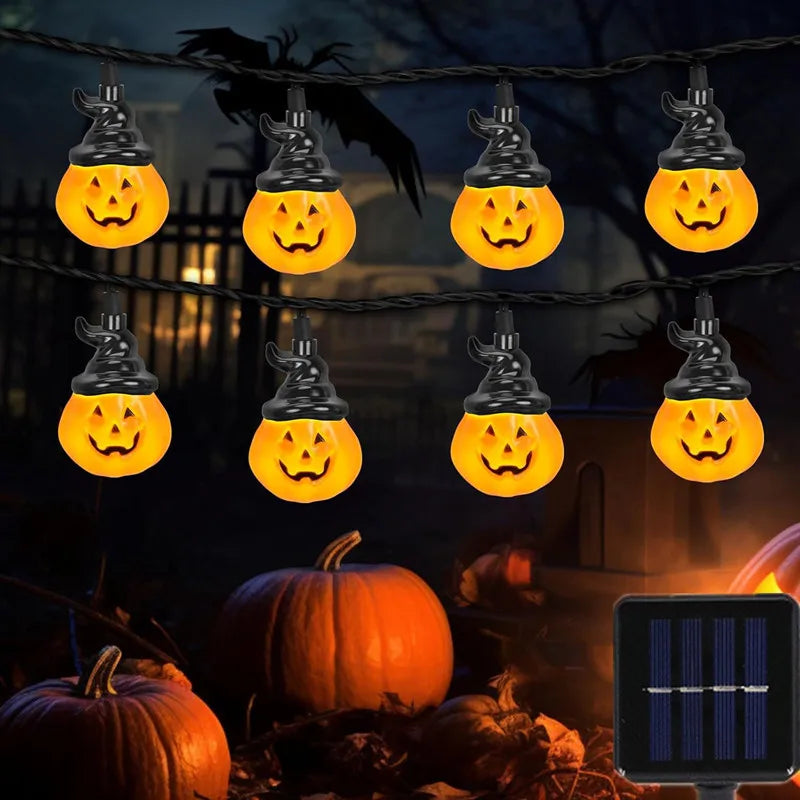 Solar Lights for Halloween Decorations