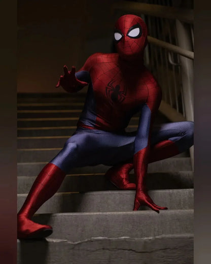 Halloween Men Spider Cosplay Costume  Jumpsuit