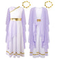 Girls Athena Costume Greek Princess Dress