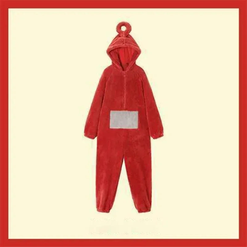 Kids Adult Teletubbies Costumes Soft Long