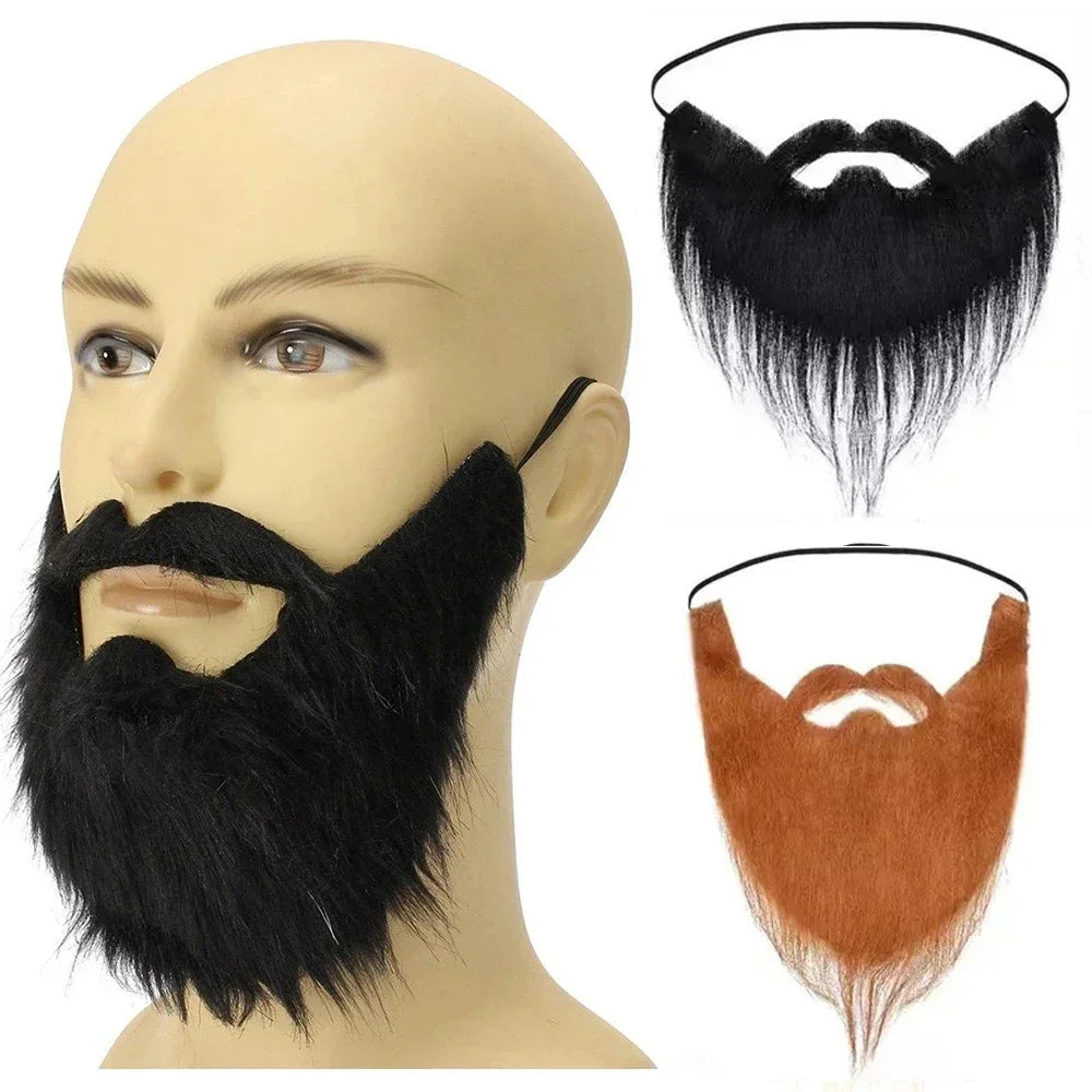 1PC Unisex Fancy Fake Beard Halloween Costume