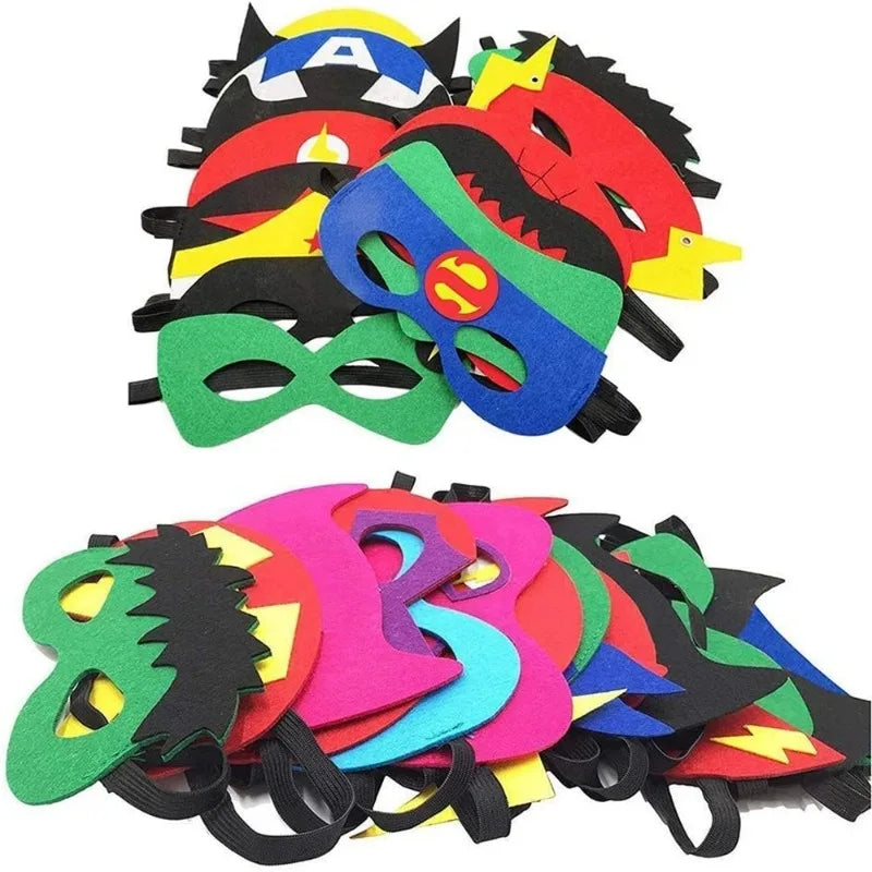 32Pcs Halloween Superhero Masks