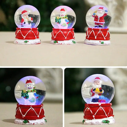 Christmas Glass Snow Globe Decor