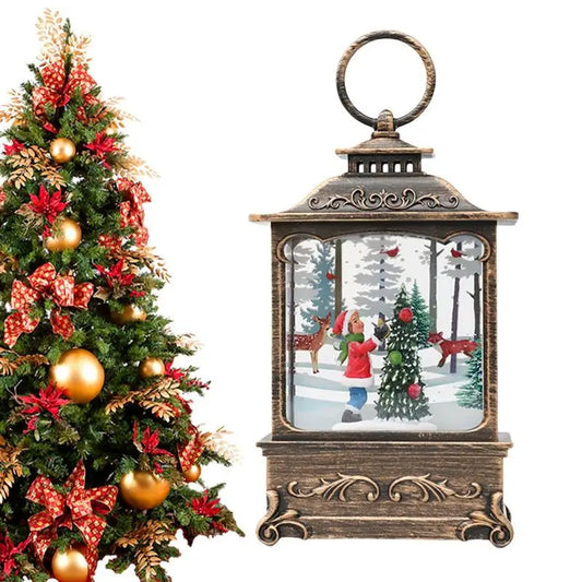 Hanging Christmas Lantern Decoration