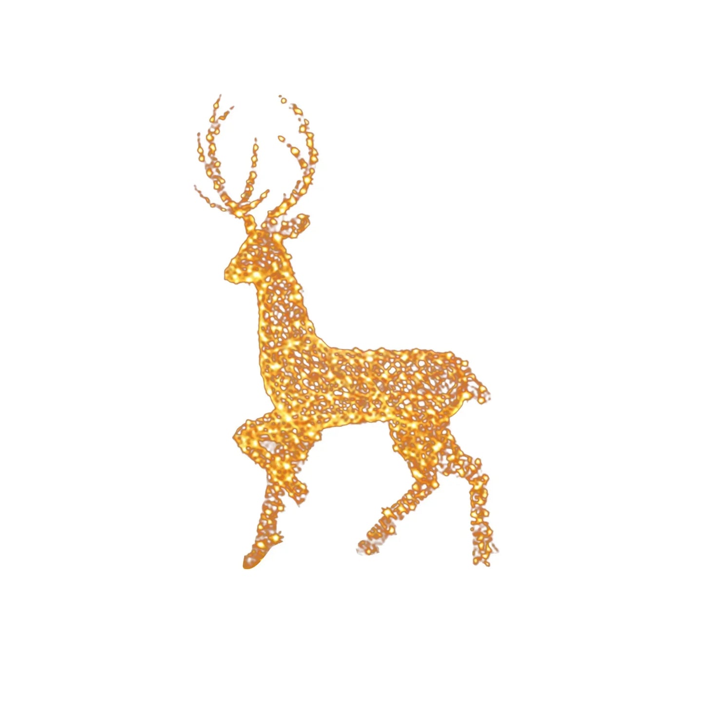 Deer Shaped Led Outdoor Yard Decorations For Christmas