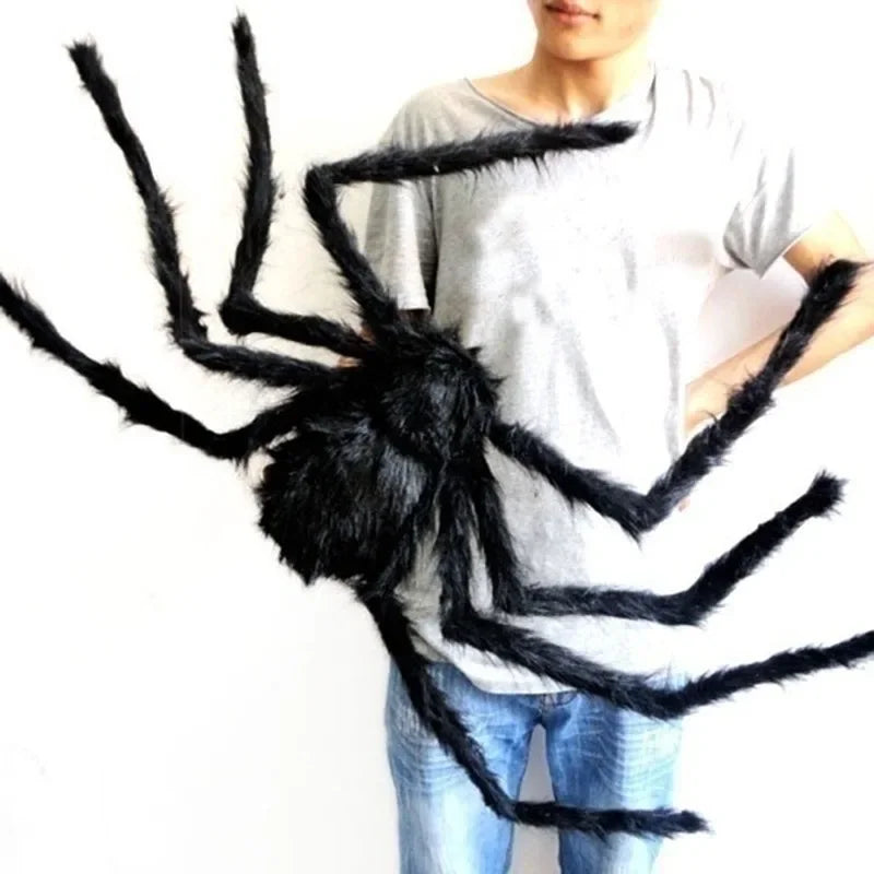 30cm/50cm/75cm/90cm/125cm/150cm/200cm Halloween Giant Black Spider