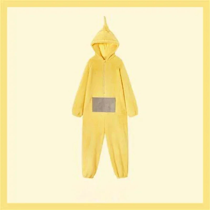 Kids Adult Teletubbies Costumes Soft Long