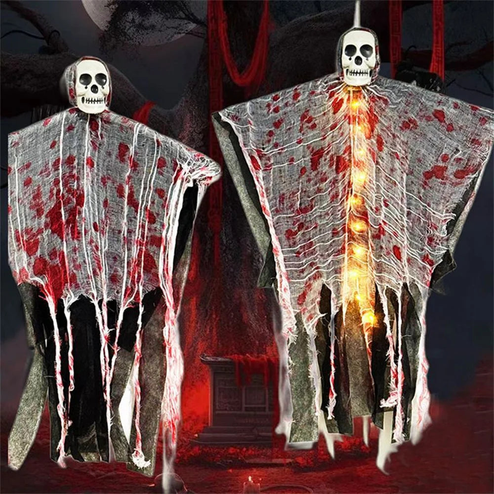 Halloween Party Hanging Skull Skeleton Ghost