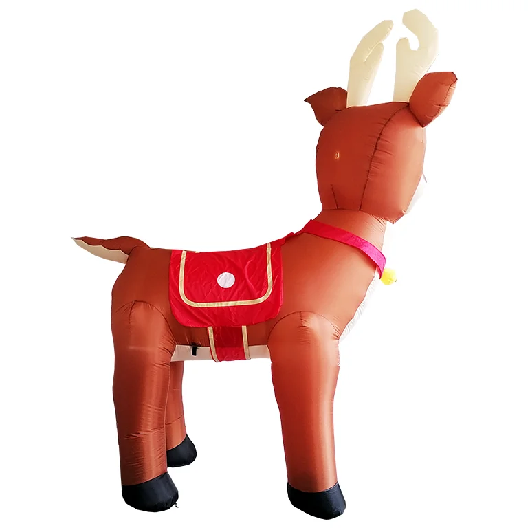 OutdoorGiant Reindeer inflatable party lights