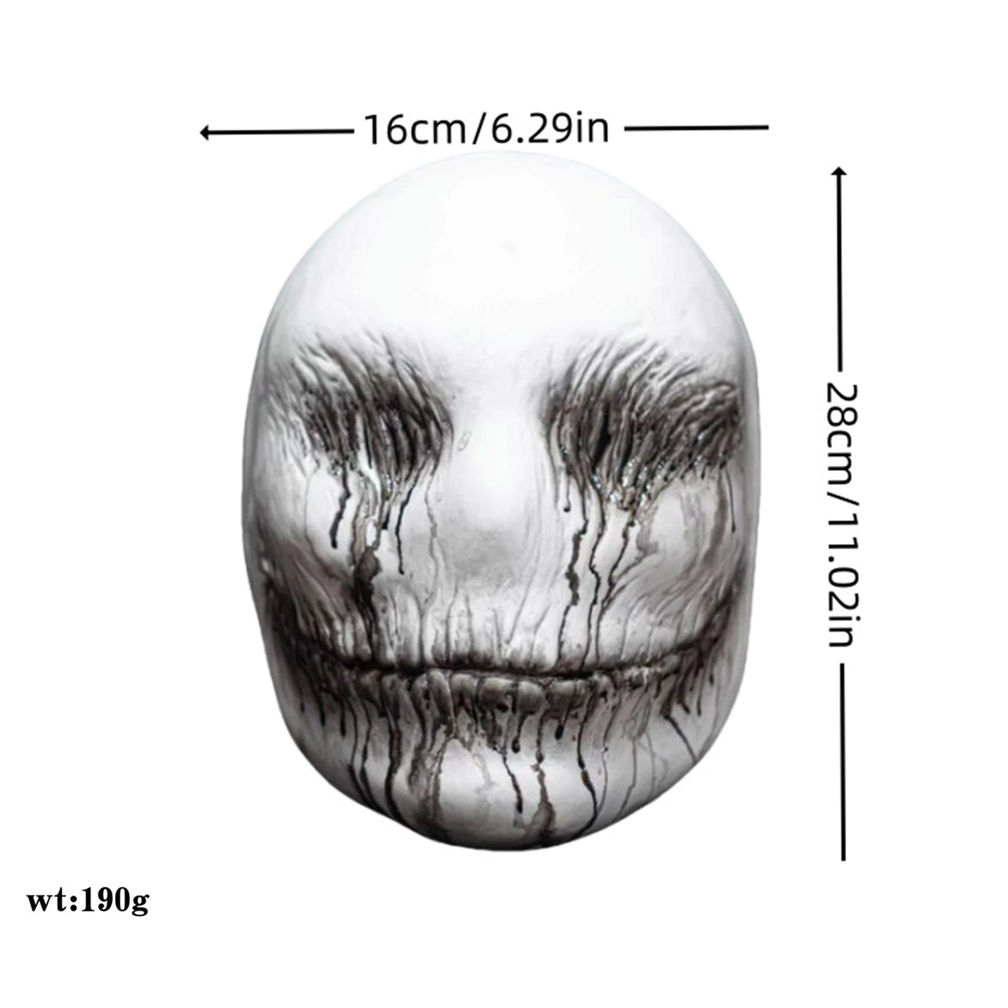 Headgear Sturdy and Durable Simulated Skull