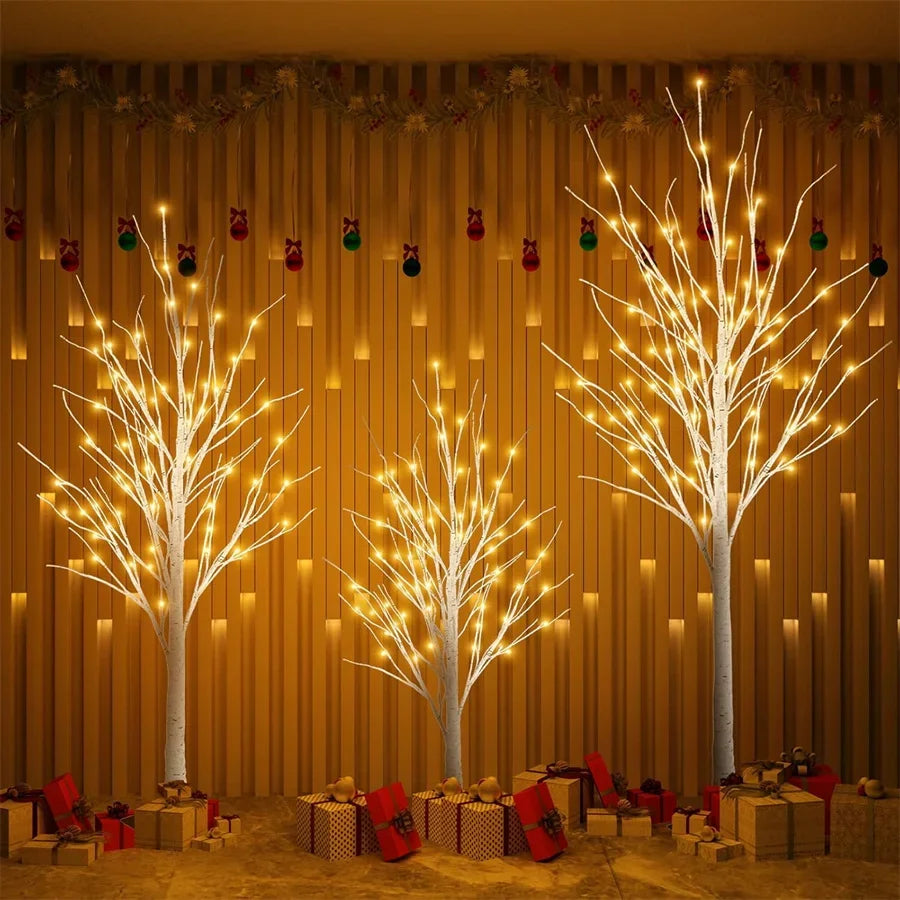 1.8M Lighted Birch Tree