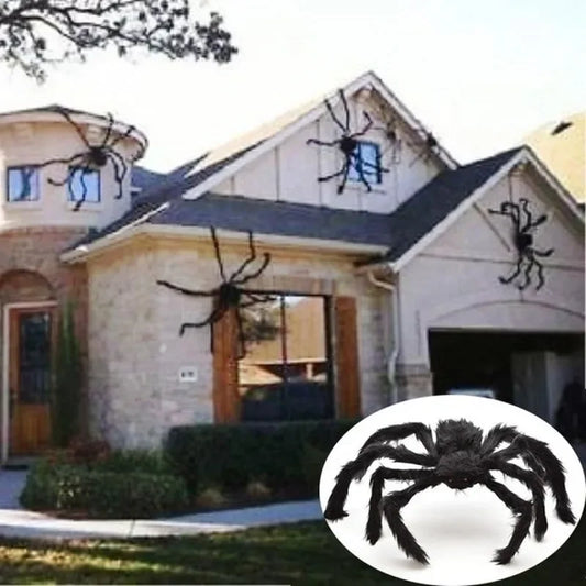 30cm/50cm/75cm/90cm/125cm/150cm/200cm Halloween Giant Black Spider