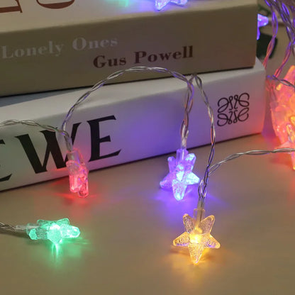 Star LED String Lights - Indoor Party